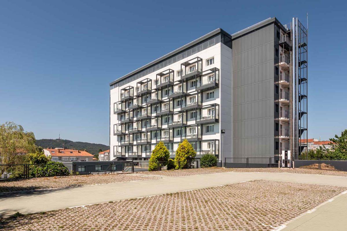 Hotel Hesperia Santiago Peregrino à Saint-Jacques-de-Compostelle Extérieur photo